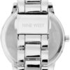 Nine West Women's Crystal Accented Bracelet Watch - Image 2