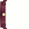 Nine West Women's Metal Bracelet Watch with Rubberized Coating - Image 4