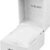 Nine West Women's Floral Dial Smooth Strap Watch - Image 3