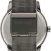 Nine West Women's Floral Dial Mesh Bracelet Watch - Image 4