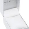Nine West Women's Floral Dial Smooth Strap Watch - Image 6